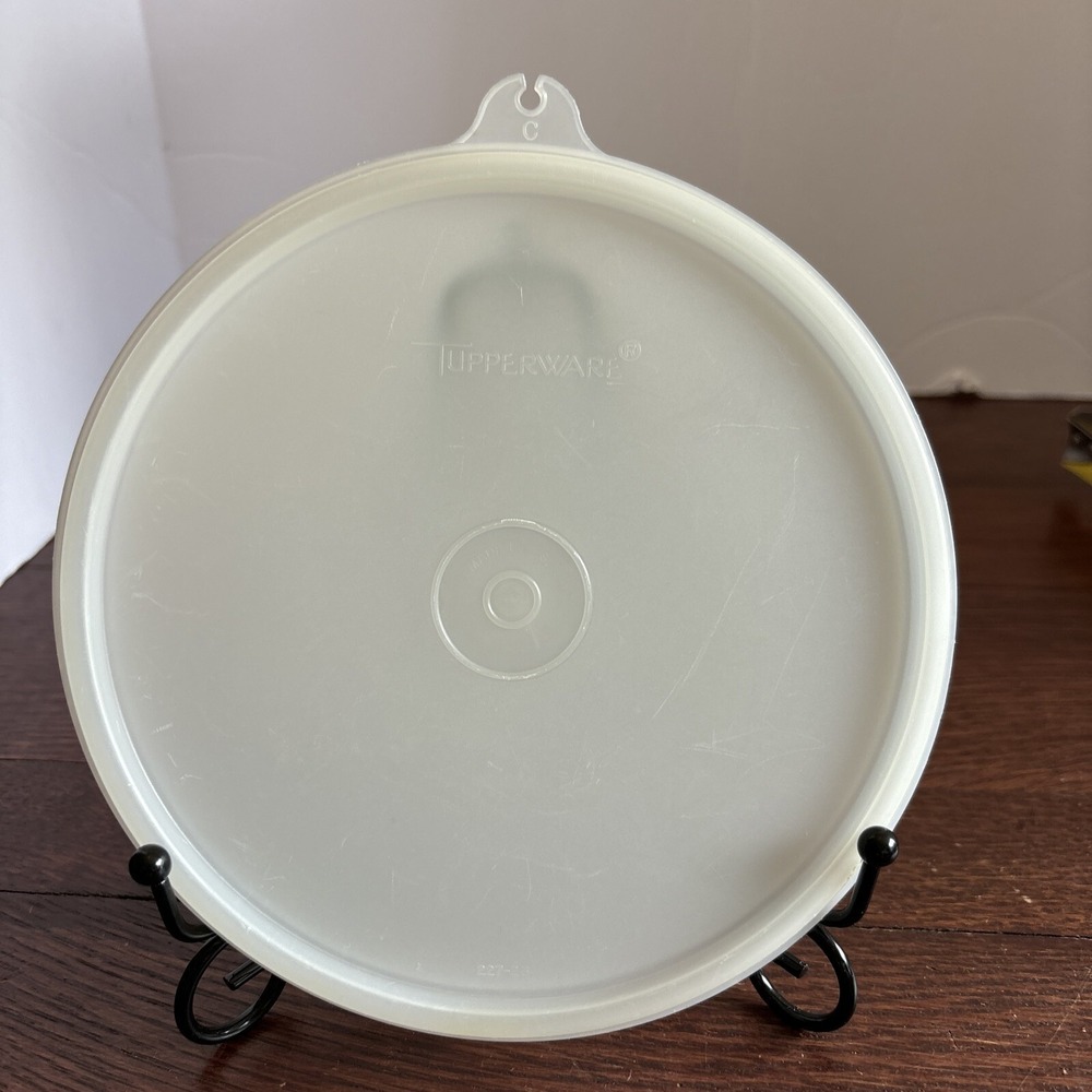 Tupperware 227-23 C Tab Clear Replacement Lid